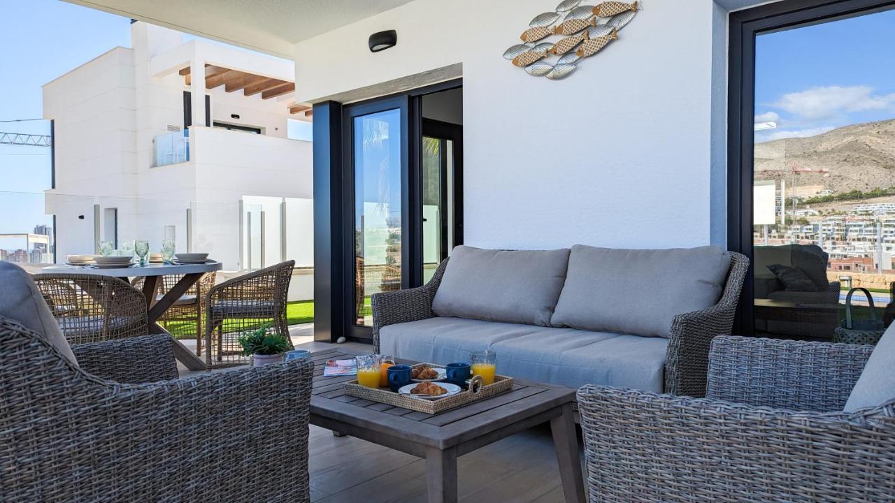 Panoramic Pool & Mountains House Apartment Finestrat Exterior foto